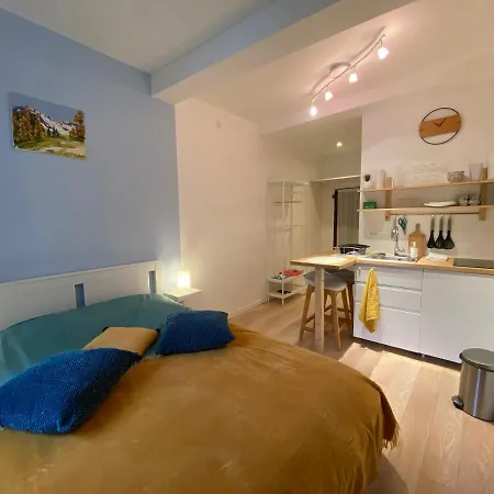 Studio Tres Agreable Proche De Auron Saint-Étienne-de-Tinée Exterior foto